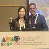 Mahajan congratulates post-doctoral scholar Tsai-Chu Yeh M.D. who spoke at the APAO 2026 meeting on new technologies to treat blindness, including optogenetics and mitochondrial transplants.