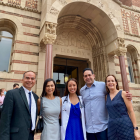 Mahajan Lab alumni Jen Vu&#039;s hard work, academic strength, and super star status were recognized at the 2022 UCLA Medical School White Coat Ceremony.
